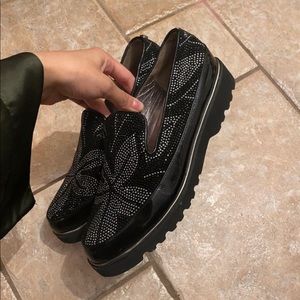 Donald J Pliner sequin loafers
